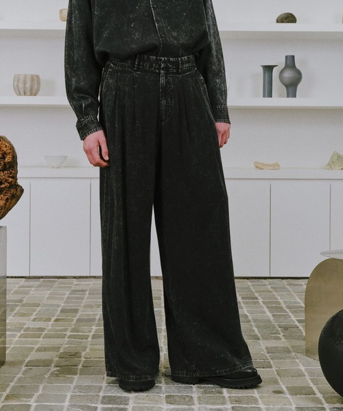 HARE（ハレ）の「【SET UP対応】TOROMIフェードトラウザー(HARE)（その他パンツ・メンズ・ブルー/グレー/ブラック・FREE）」の6枚目の写真