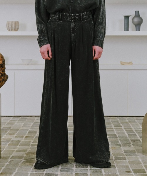 HARE（ハレ）の「【SET UP対応】TOROMIフェードトラウザー(HARE)（その他パンツ・メンズ・ブルー/グレー/ブラック・FREE）」の7枚目の写真