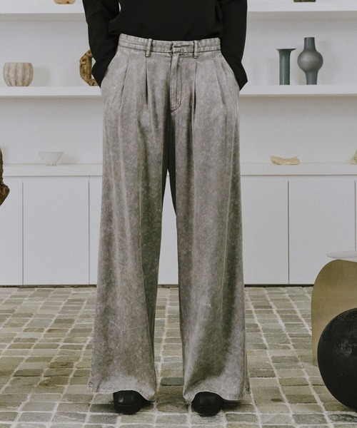 HARE（ハレ）の「【SET UP対応】TOROMIフェードトラウザー(HARE)（その他パンツ・メンズ・ブルー/グレー/ブラック・FREE）」の10枚目の写真