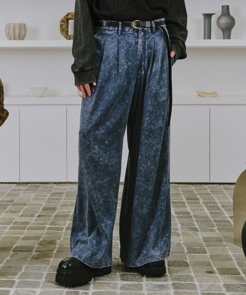 HARE（ハレ）の「【SET UP対応】TOROMIフェードトラウザー(HARE)（その他パンツ・メンズ・ブルー/グレー/ブラック・FREE）」の13枚目の写真