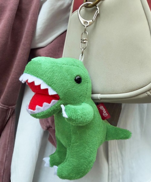 DOUBLE NAME（ダブルネーム）の「【m:rex】ぬいぐるみキーホルダー（キーホルダー・レディース・グリーン/ピンク/ブルー/レッド/イエロー/パープル・FREE）」の10枚目の写真