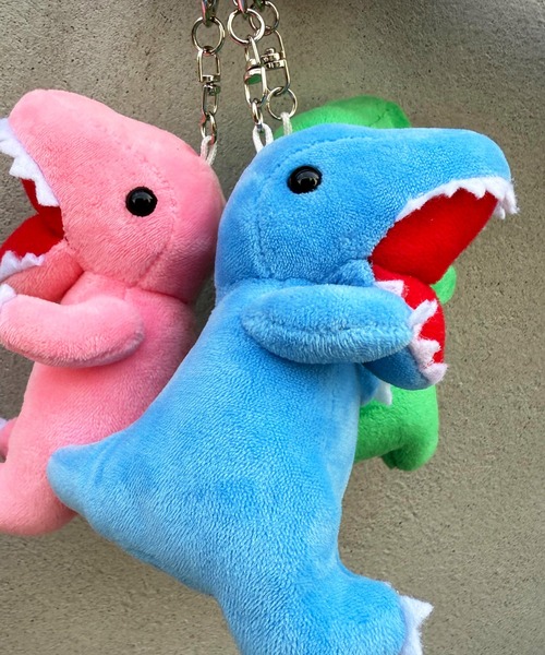 DOUBLE NAME（ダブルネーム）の「【m:rex】ぬいぐるみキーホルダー（キーホルダー・レディース・グリーン/ピンク/ブルー/レッド/イエロー/パープル・FREE）」の18枚目の写真