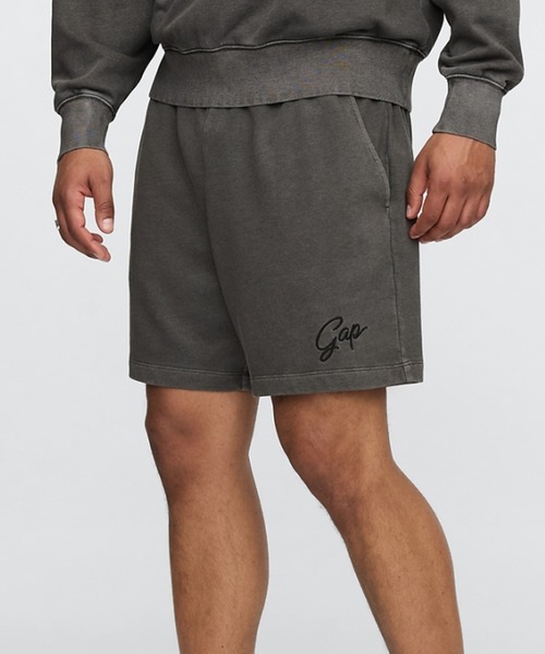 GAP（ギャップ）の「ヴィンテージソフト GAPロゴ ショートパンツ（その他パンツ・メンズ・ナチュラル/コーラル/イエロー/パープル/グリーン/ブラック・XS/S/M/L/XL）」の2枚目の写真