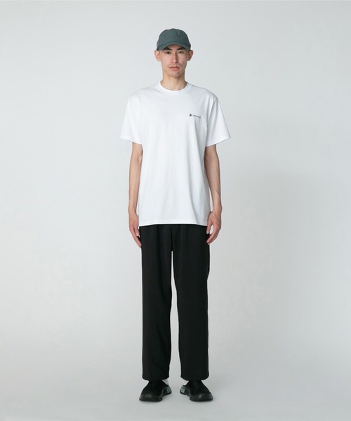 Snow Peak(スノーピーク)の「Snow Peak Logo T-Shirt ロゴTシャツ(Tシャツ/カットソー・メンズ・ブルー/ブラック/ホワイト・1/S/M/L/XL/XXL)」の4枚目の写真