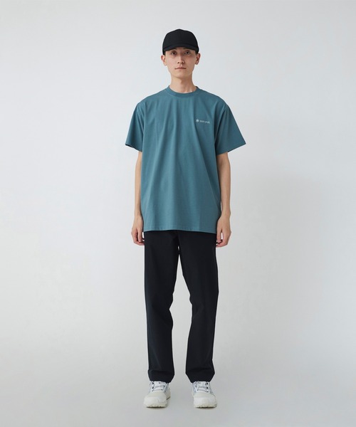 Snow Peak(スノーピーク)の「Snow Peak Logo T-Shirt ロゴTシャツ(Tシャツ/カットソー・メンズ・ブルー/ブラック/ホワイト・1/S/M/L/XL/XXL)」の7枚目の写真