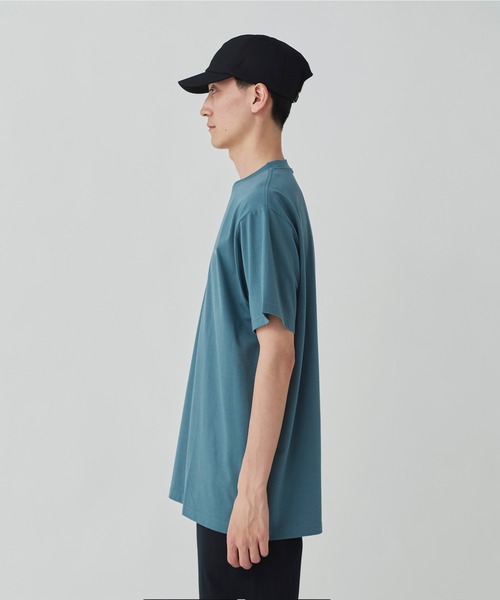 Snow Peak(スノーピーク)の「Snow Peak Logo T-Shirt ロゴTシャツ(Tシャツ/カットソー・メンズ・ブルー/ブラック/ホワイト・1/S/M/L/XL/XXL)」の8枚目の写真