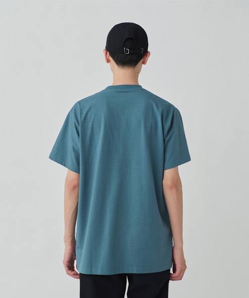 Snow Peak(スノーピーク)の「Snow Peak Logo T-Shirt ロゴTシャツ(Tシャツ/カットソー・メンズ・ブルー/ブラック/ホワイト・1/S/M/L/XL/XXL)」の9枚目の写真