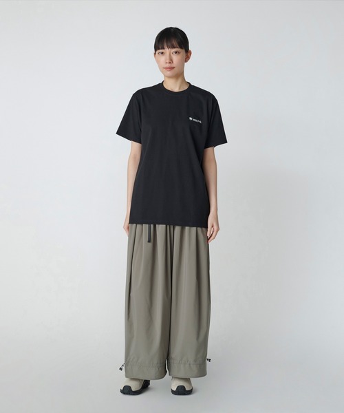 Snow Peak(スノーピーク)の「Snow Peak Logo T-Shirt ロゴTシャツ(Tシャツ/カットソー・メンズ・ブルー/ブラック/ホワイト・1/S/M/L/XL/XXL)」の6枚目の写真