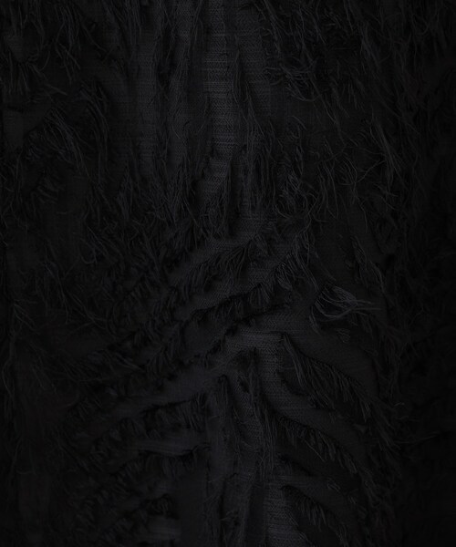 INDIVI（インディヴィ）の「【トレンド素材】シアーカットジャカード キャミワンピース（ワンピース・レディース・ライトグレー/ブラック・38/34/05/15 /13）」の15枚目の写真