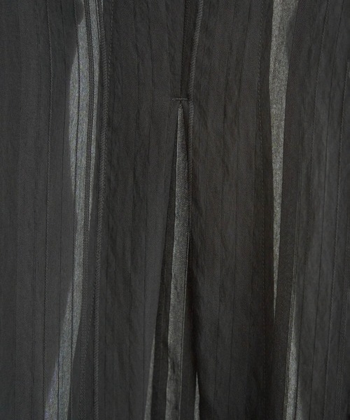 ikka（イッカ）の「【雑誌InRed5月号掲載】シアーバックリボンブラウス（シャツ/ブラウス・レディース・ライトイエロー/チャコールグレー/ダークベージュ/ミント/オフホワイト/スカイブルー・L/M/S）」の16枚目の写真