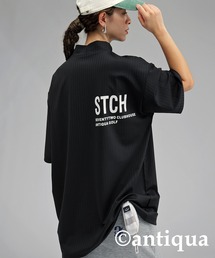 【STCH】プリント半袖トップス