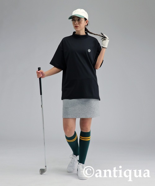 antiqua(アンティカ)の「【STCH】プリント半袖トップス(Tシャツ/カットソー・レディース・ホワイト/ブラック・LXL/ML)」の14枚目の写真