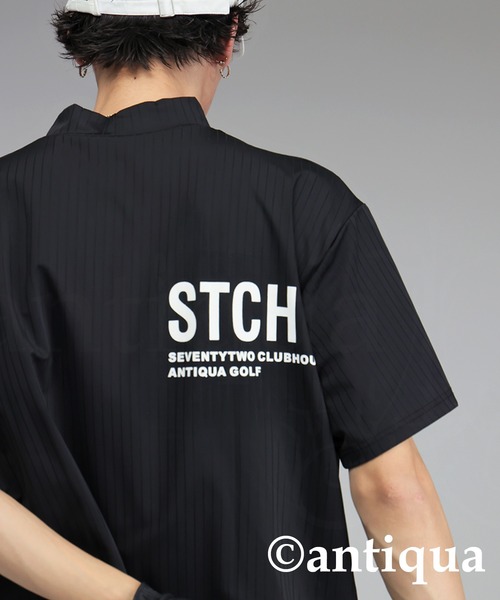 antiqua(アンティカ)の「【STCH】プリント半袖トップス(Tシャツ/カットソー・レディース・ホワイト/ブラック・LXL/ML)」の7枚目の写真