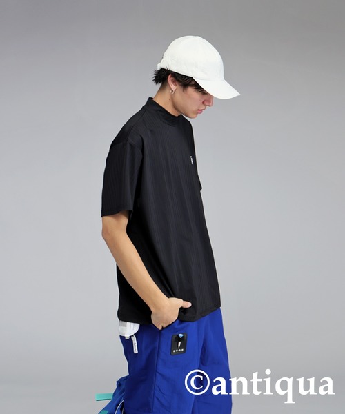 antiqua(アンティカ)の「【STCH】プリント半袖トップス(Tシャツ/カットソー・レディース・ホワイト/ブラック・LXL/ML)」の8枚目の写真
