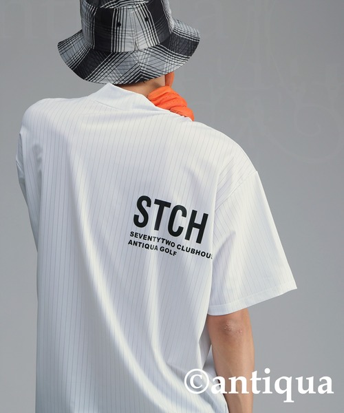 antiqua(アンティカ)の「【STCH】プリント半袖トップス(Tシャツ/カットソー・レディース・ホワイト/ブラック・LXL/ML)」の22枚目の写真