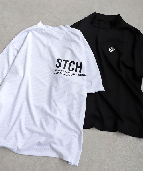 antiqua(アンティカ)の「【STCH】プリント半袖トップス(Tシャツ/カットソー・レディース・ホワイト/ブラック・LXL/ML)」の9枚目の写真