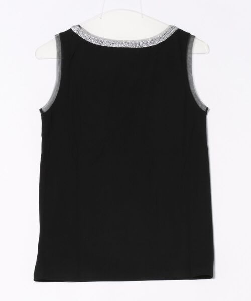 INTERPLANET(インタープラネット)の「アビガイルタンク(タンクトップ・レディース・オフホワイト/グレー/ブラック・FREE)」の4枚目の写真