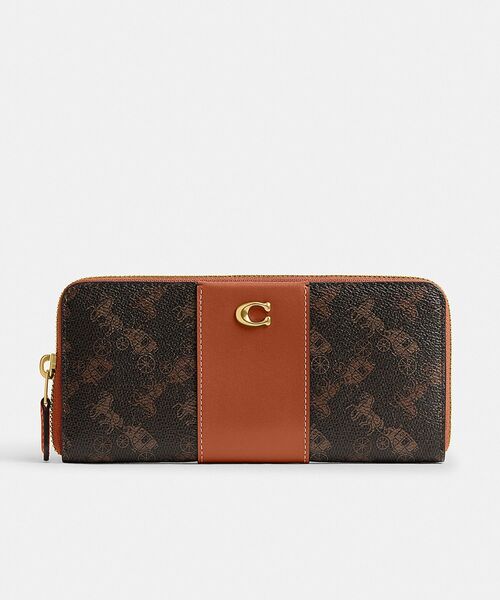 【COACHブティック】Essentialアコーディオン ジップ ウォレット エッセンシャル スリム アコーディオン ジップ ウォレット（財布
