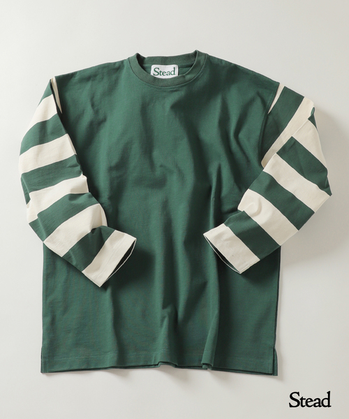 セール】J.S.Homestead / Stead レーサースリーブロンT（Tシャツ