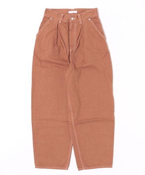 Little sunny bite(リトルサニーバイト)の「【RS】【little sunny bite】Bomber denim pants(デニムパンツ・レディース・ブラウン・SMALL/MEDIUM)」の13枚目の写真