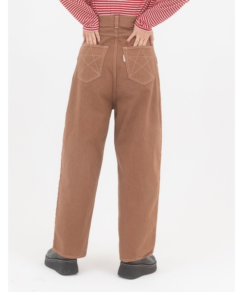 Little sunny bite(リトルサニーバイト)の「【RS】【little sunny bite】Bomber denim pants(デニムパンツ・レディース・ブラウン・SMALL/MEDIUM)」の11枚目の写真