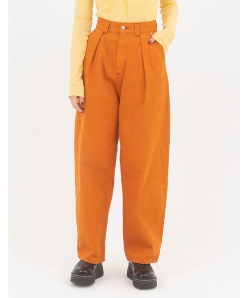 Little sunny bite(リトルサニーバイト)の「【RS】【little sunny bite】Bomber denim pants(デニムパンツ・レディース・ブラウン・SMALL/MEDIUM)」の14枚目の写真