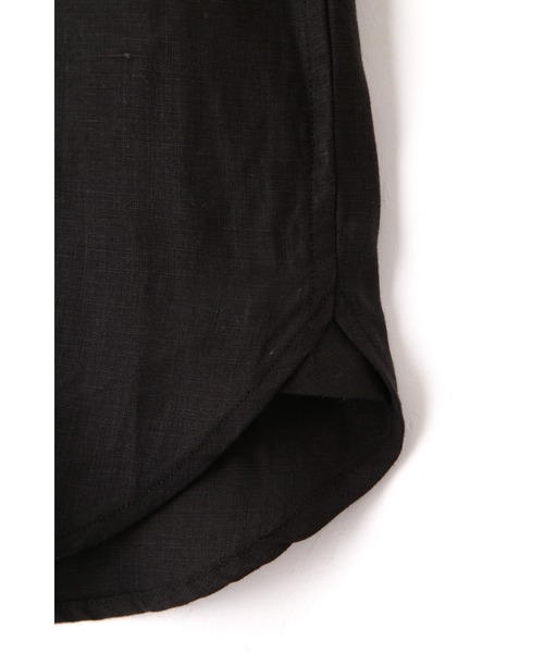 MARGARET HOWELL（マーガレットハウエル）の「SHIRTING LINEN（シャツ/ブラウス・レディース・ブルー系その他3/ブラック/ホワイト・2/1）」の10枚目の写真