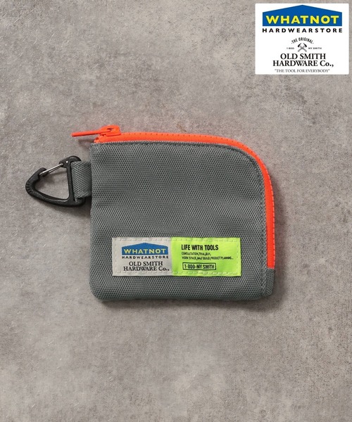 niko and...（ニコアンド）の「【OLD SMITH×WHATNOT】コラボ コインケース（コインケース・レディース・グレー/ブラウン・0）」の2枚目の写真