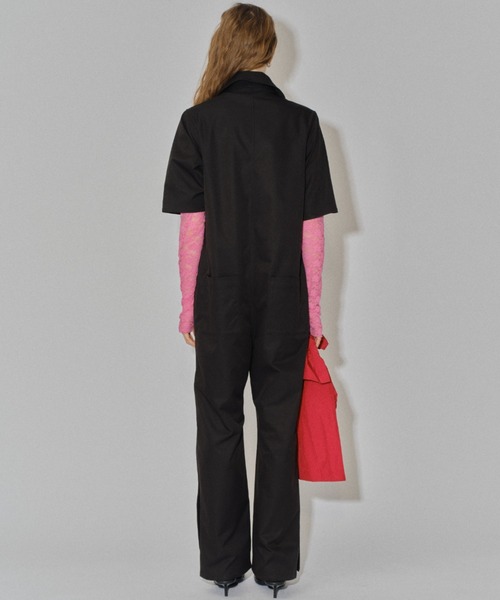 セール】Short sleeve jumpsuit / ショートスリーブジャンプ