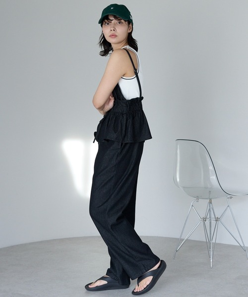 サロペット・オーバーオール・オールインワン herlipto Ribbon Romper Ribbon Romper（つなぎ/オールインワン）｜Her lip to（ハー
