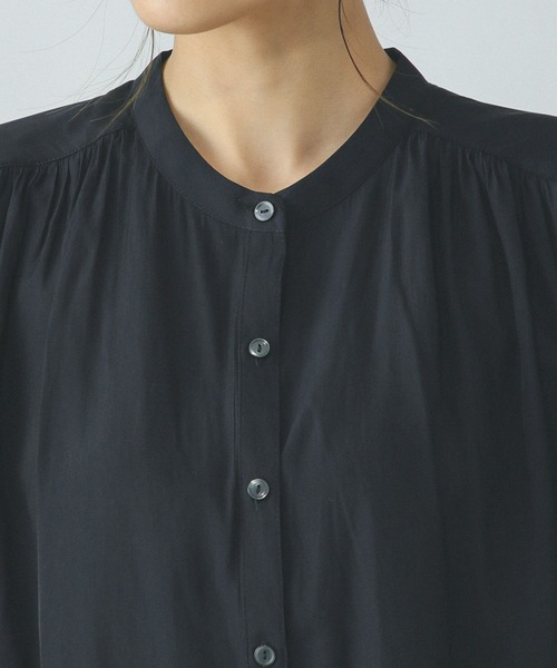 セール】さらさらリラックスギャザー/147549（シャツ/ブラウス