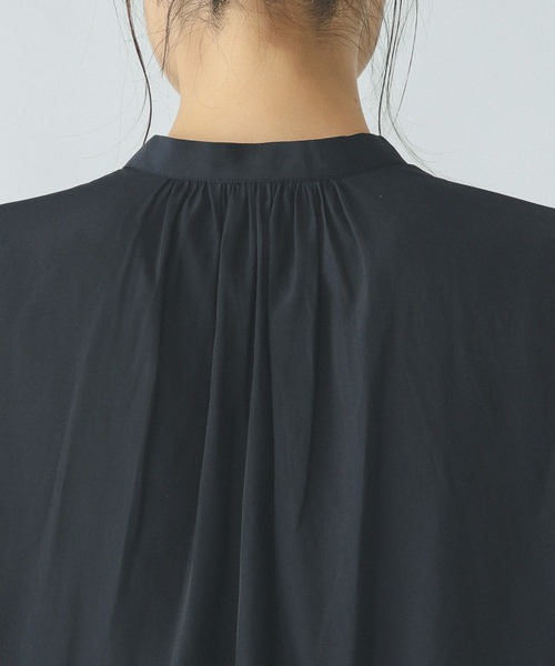 あーさん セール】さらさらリラックスギャザー/147549（シャツ/ブラウス