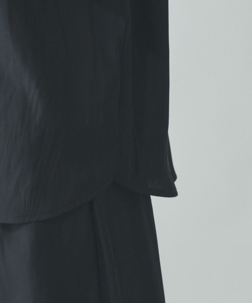 セール】さらさらリラックスギャザー/147549（シャツ/ブラウス