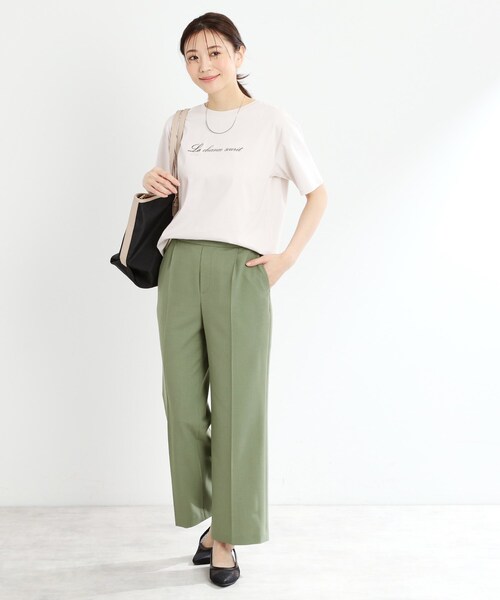 Reflect(リフレクト)の「◆【マシンウォッシュ可/セットアップ可能】ストレートシルエットパンツ(その他パンツ・レディース・ブルー系その他/ネイビー/オリーブ/ブラウン系その他・05/07/11/13/15 /17/09)」の11枚目の写真