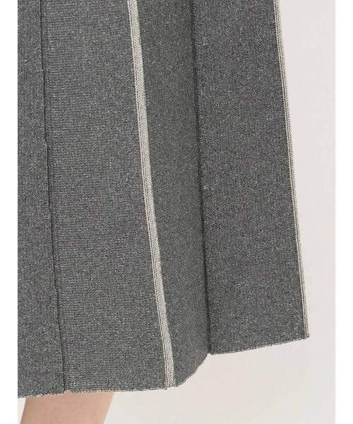 LAGUNAMOON（ラグナムーン）の「ジオメトリックフォルムニットワンピース（ワンピース・レディース・チャコールグレー/オレンジ/ライトグリーン・MEDIUM/SMALL）」の16枚目の写真