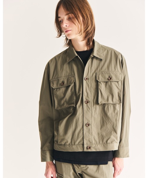 【FACTOTUM】Nylon Water Repellent Militar BL