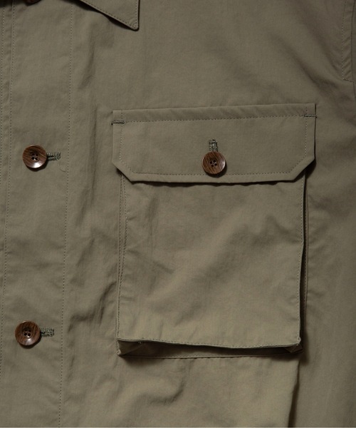 FACTOTUM(ファクトタム)の「【FACTOTUM】Nylon Water Repellent Militar BL(ミリタリージャケット・メンズ・カーキ/ブラック・48/46)」の9枚目の写真