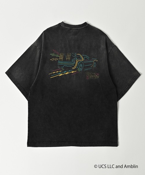 ADAM PATEK(アダムパテック)の「【ADAMPATEK/アダムパテック】<BACK TO THE FUTURE>GREAT SCOOT! T/バックトゥザフューチャーコラボT(Tシャツ/カットソー・メンズ・ブラック・1/2)」の1枚目の写真