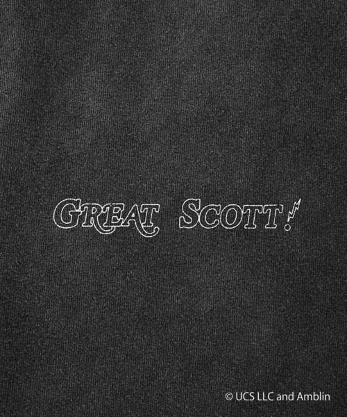 ADAM PATEK(アダムパテック)の「【ADAMPATEK/アダムパテック】<BACK TO THE FUTURE>GREAT SCOOT! T/バックトゥザフューチャーコラボT(Tシャツ/カットソー・メンズ・ブラック・1/2)」の9枚目の写真