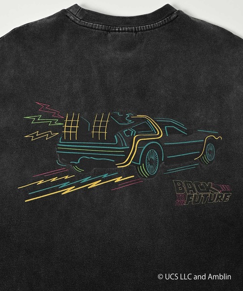 ADAM PATEK(アダムパテック)の「【ADAMPATEK/アダムパテック】<BACK TO THE FUTURE>GREAT SCOOT! T/バックトゥザフューチャーコラボT(Tシャツ/カットソー・メンズ・ブラック・1/2)」の8枚目の写真