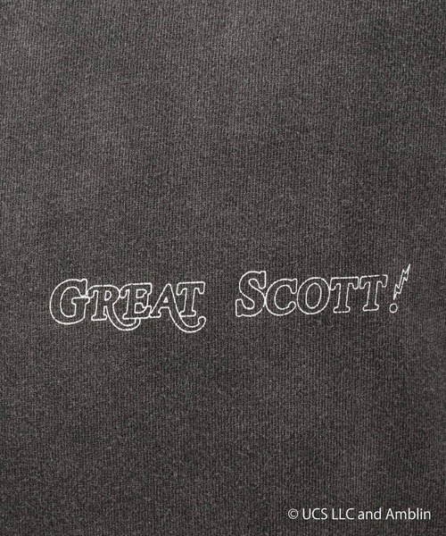 ADAM PATEK(アダムパテック)の「【ADAMPATEK/アダムパテック】<BACK TO THE FUTURE>GREAT SCOOT! T/バックトゥザフューチャーコラボT(Tシャツ/カットソー・メンズ・ブラック・1/2)」の4枚目の写真