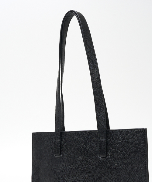 collex（コレックス）の「シュリンクレザートートバッグ（トートバッグ・レディース・ブラック/オフホワイト/シルバー/グレー・フリー）」の18枚目の写真