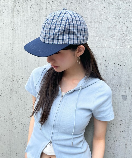 FOREVER 21（フォーエバー トゥエンティーワン）の「【2025SS】アソートフラップキャップ（キャップ・レディース・グリーン/ブルー・FREE）」の2枚目の写真