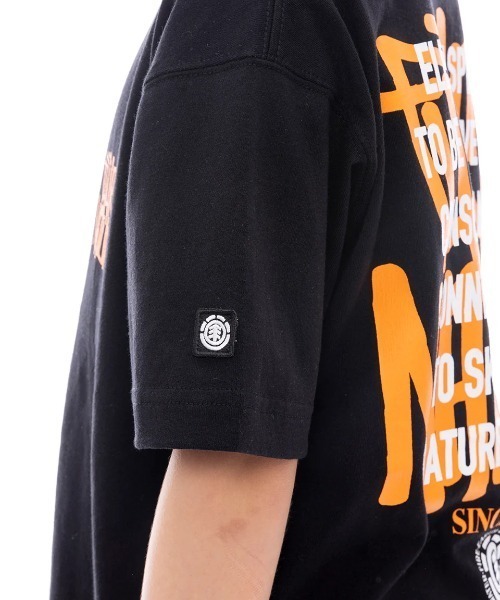 ELEMENT（エレメント）の「ELEMENT キッズ LAYER TAGGING SS YOUTH Tシャツ 【2025年春夏モデル】/エレメントキッズバックプリント半袖Tシャツ（Tシャツ/カットソー・キッズ・ブルー系その他/ホワイト/ブラック・SMALL/MEDIUM/LARGE/X-LARGE）」の16枚目の写真