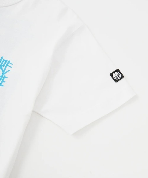 ELEMENT（エレメント）の「ELEMENT キッズ LAYER TAGGING SS YOUTH Tシャツ 【2025年春夏モデル】/エレメントキッズバックプリント半袖Tシャツ（Tシャツ/カットソー・キッズ・ブルー系その他/ホワイト/ブラック・SMALL/MEDIUM/LARGE/X-LARGE）」の10枚目の写真