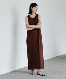 【Et】Sheer Cut-Out Sleeveless One-Piece