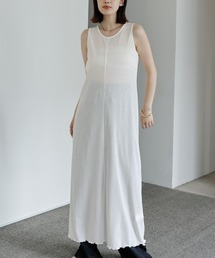 【Et】Sheer Cut-Out Sleeveless One-Piece