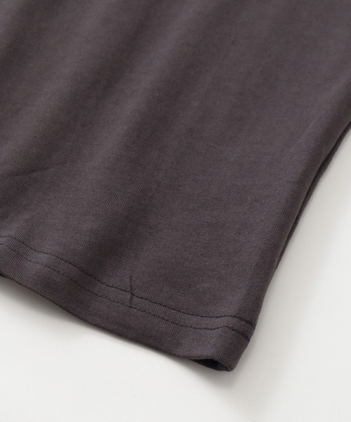 BEVERLY HILLS POLO CLUB(ビバリーヒルズポロクラブ)の「【BEVERLY HILLS POLO CLUB/ビバリーヒルズポロクラブ】 モックネックラグランハーフスリーブTシャツ(Tシャツ/カットソー・レディース・ネイビー/スミクロ/ブラック系その他/ネイビー系/サックスブルー/アイボリー・M)」の16枚目の写真
