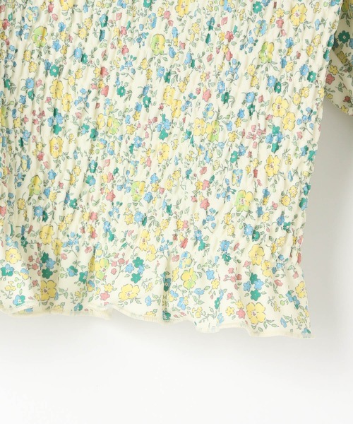 LOWRYS FARM(ローリーズファーム)の「シャーリングパフSWIM 323896(水着・キッズ・ピンク/グリーン/ブラック・130cm/120cm/110cm)」の13枚目の写真