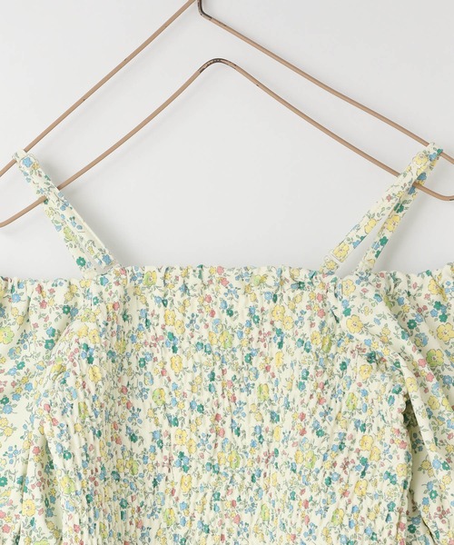 LOWRYS FARM(ローリーズファーム)の「シャーリングパフSWIM 323896(水着・キッズ・ピンク/グリーン/ブラック・130cm/120cm/110cm)」の16枚目の写真